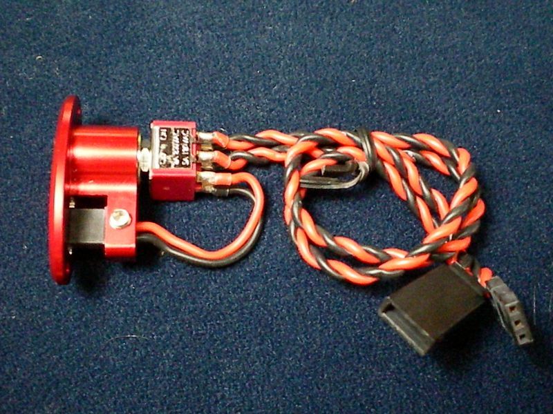 画像2: 小型パワースイッチシングル 充電コネクター付き